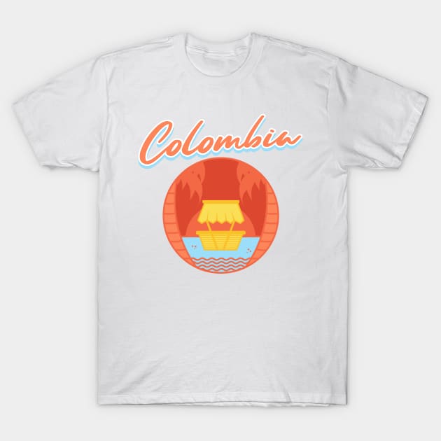 Colombia Summer T-Shirt by YaiVargas